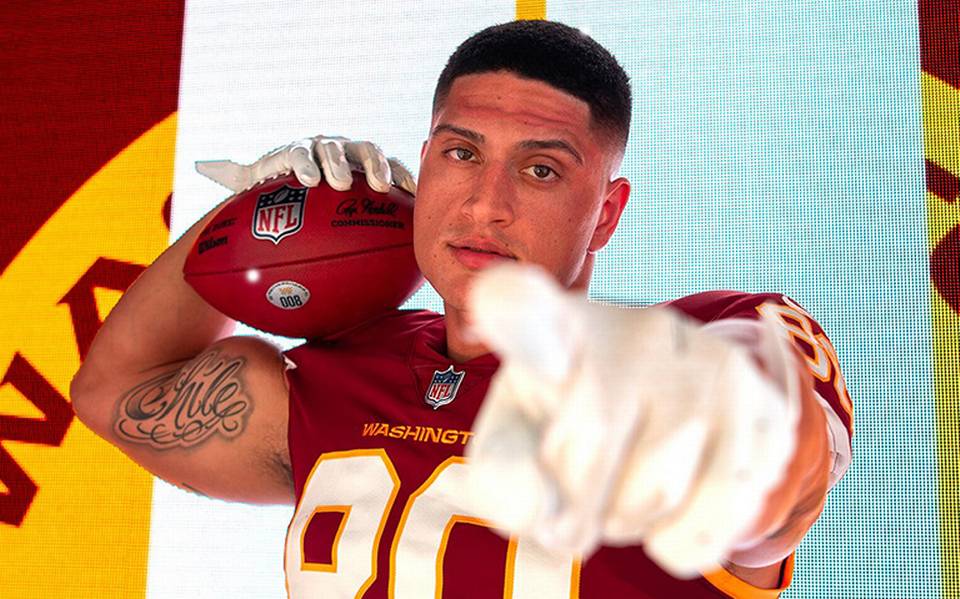 Sammis Reyes debutó en la NFL con Washington • Primero y Diez