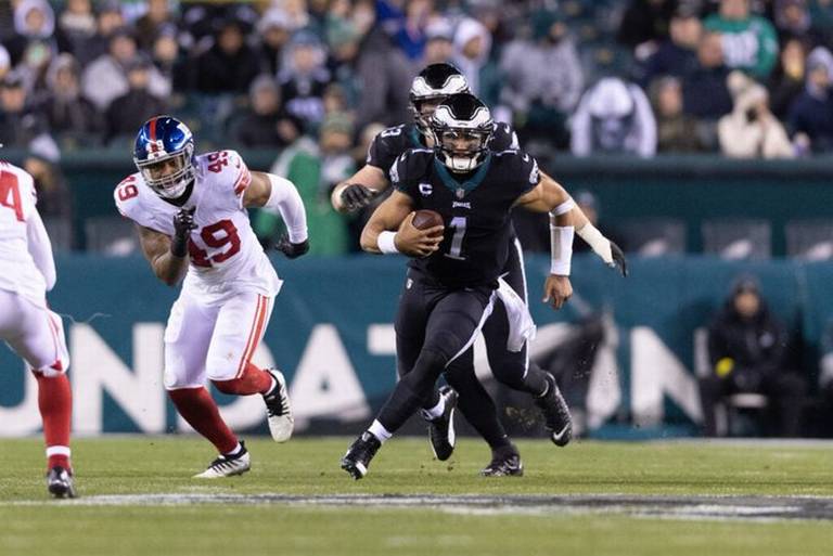 Philadelphia Eagles vs. New York Giants: día, hora, dónde y cómo ver el  partido de los Playoffs NFL