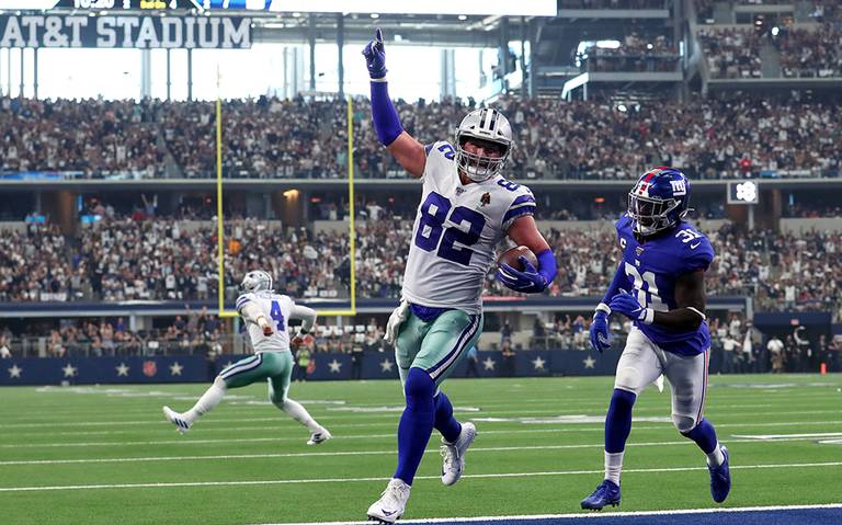 Histórico triunfo de 40-0 de los Cowboys en su primer juego de la temporada  ante Giants