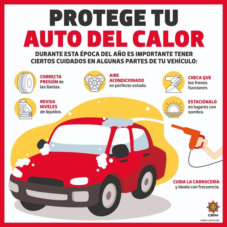 Con el calor vigila el mantenimiento de tu coche