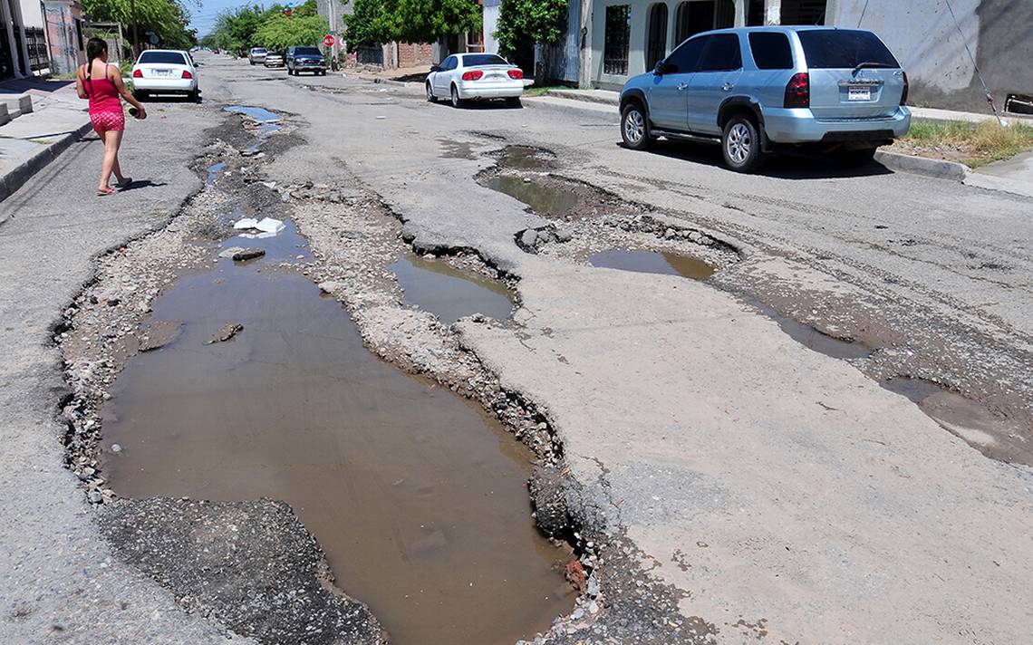 Presentan Colonias Del Norte De La Ciudad Mal Estado En Sus Calles El