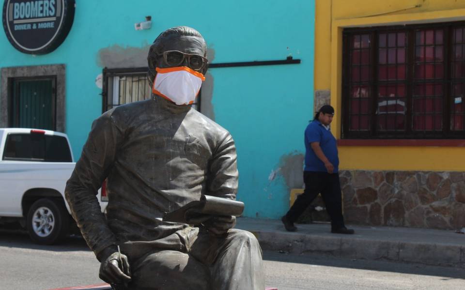 Monumentos también usarán cubrebocas para concientizar - El Sol de  Hermosillo | Noticias Locales, Policiacas, sobre México, Sonora y el Mundo