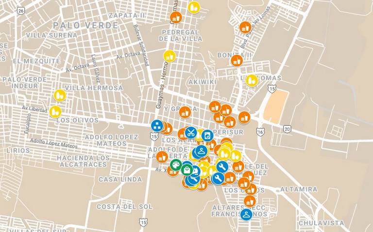 Con Mapas, crean red de pequeños comercios en barrios de Hermosillo - El  Sol de Hermosillo | Noticias Locales, Policiacas, sobre México, Sonora y el  Mundo