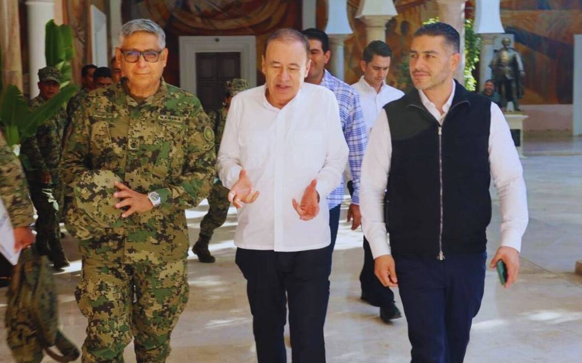 Omar García Harfuch y el titular de la Marina visitan Sonora para analizar temas de seguridad