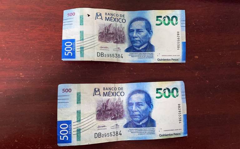 Denuncian a una pareja que paga con billetes falsos de 10 y 20 mil